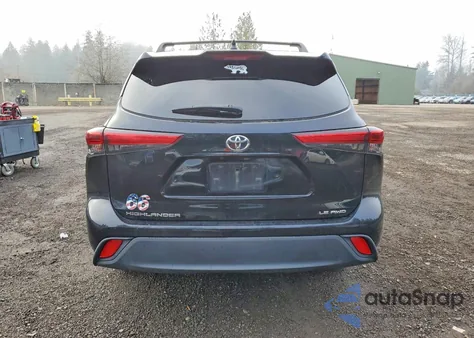 2021 Toyota Highlander L from USA, damaged, VIN 5TDBZRBH7MS546982